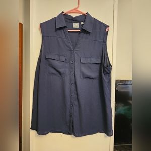 Womens sleeveless blouse